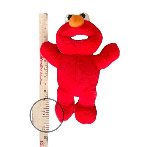 VTG Tickle Me Elmo Surprise 2000 Talks Laughs Sings Shakes 13” Sesame Street Toy - Picture 16 of 17